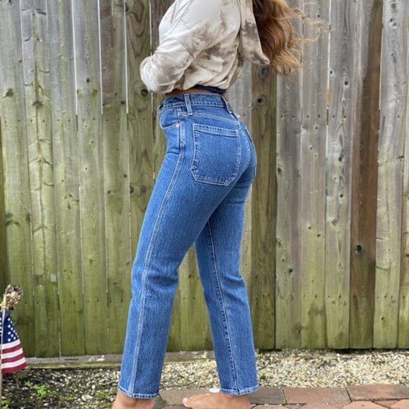 Levi’s WEDGIE FIT STRAIGHT UTILITY WOMEN'S JEANS - Picture 4 of 10